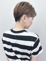 モリオ(morio)&nbsp;＊刈り上げベリーショートハンサムショート前下がりショート女子