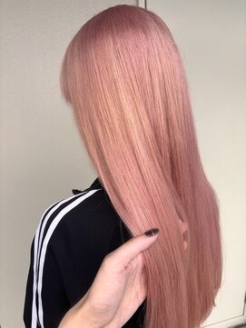 アルレン(Allen) ピンクベージュ/ブリーチ２回「宇都宮/ブリーチ」