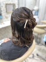 サクララ(Sakura la)&nbsp;お団子ハーフアップ