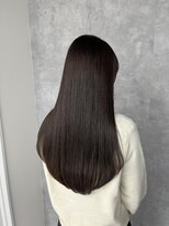 イル 天神西通り店(ill) チョコレートブラウン/艶髪/サラツヤロング/髪質改善/暗髪
