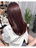 エレノア 渋谷公園通り店(Eleanor)&nbsp;【中澤】艶髪×チェリーレッド