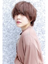 オーバーヘアー 池袋店(over hair) 【over hair】 ナチュラルショートボブスタイル