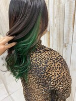 キャパ(CAPA)&nbsp;ダークベース×グリーンインナー