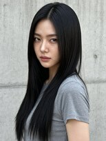エイチ ウルフカット 大阪梅田(811)&nbsp;レイヤーボブヘアカラーバレイヤージュ50代くるみちゃんヘア
