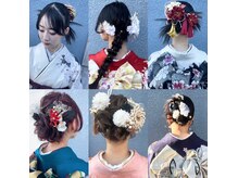 ブルーベリー(Blue Berry)の雰囲気(長時間でもくずれにくい着付け・ヘアセットお任せください◎)