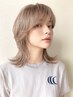 ケアブリーチダブルカラー+トリートメント ¥11000