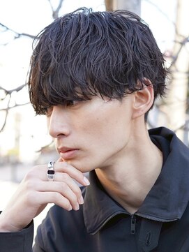 ノードオム 栄(NODE HOMME) シャドウパーマニュアンスパーマ波巻きスパイラルパーマ名古屋栄