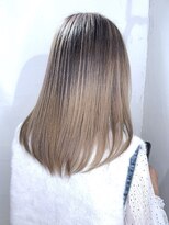 ブレイズヘアー(BLAZEhair)&nbsp;【大人世代に人気】脱白髪染めバレイヤージュ×ブリーチ２回