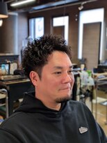 ワンワンオー バーバーショップ 博多店(@110 BARBER SHOP)&nbsp;メンズカット/フェード/濡れパン/バーバー/理容/博多/天神/眉毛