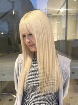ヲタク 渋谷 代官山 恵比寿(wotaku.) ホワイトブロンド抜きっぱなしブロンドハイトーンケアブリーチ