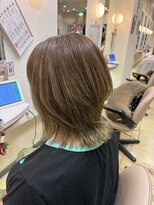 ブルースカイ 二俣川ドンキホーテ店(Blue-Sky)&nbsp;くびれレイヤーミディアムスタイル