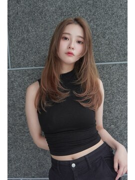 アンジェリカラボ 梅田店(ANGELICA LABO) レイヤーカット×韓国ヘア×顔まわり×髪質改善【川又】