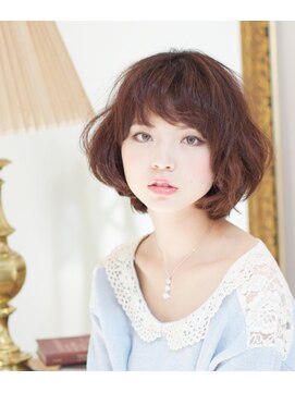 ユアーズ ヘアー 新宿EAST(youres hair) 【ちょっとボサボサくらいが可愛い☆】無造作ボブ