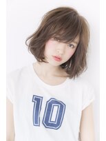 【rouge】ゆるカジュアルボブ スタイリスト指名予約がオススメ◎