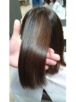 サロンアンドスパ ピュア 坂戸店(salon＆spaPURE)&nbsp;風になびく縮毛矯正