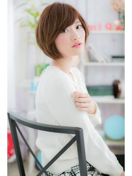 ミック 日暮里店(miq) ツヤめき*輝き*透明感ショートb