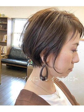 コパン(Hair Atelier Copin) シンプルショート