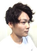 メンズスパイラルパーマ