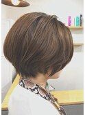 大人美フォルムハンサムショート