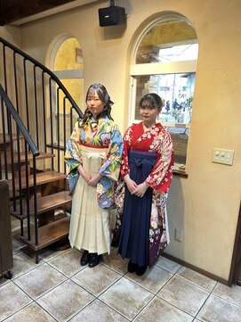 ジェイポイント ヘア クリニカ(J:POINT Hair CLINICA) 袴の着付け ヘアセット