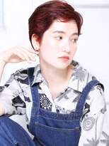 クラッチ 天王寺(CLUTCH)&nbsp;大人可愛い２０代３０代４０代小顔 チェリーブラウン F5