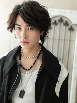 モッズヘアメン 名護大東店(mod's hair men) ニュアンスパーマが成功のカギ！モテウルフショートb名護大東