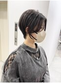 (稲毛)前髪長めショート