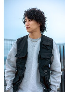 ザ ワンアンドオンリー シズオカ(The one and only. Shizuoka) マッシュウルフ×波巻きスパイラル