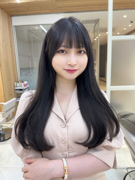 アフロートリノ(AFLOAT Leino) 大人可愛い韓国ヘア　くびれヘア　レイヤーカット　似合わせ#