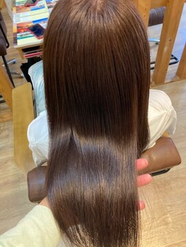 グランバイ アトリエドングリ(Grand × AtlierDonguri) 髪質改善 ビフォーアフター その598(ピンクベージュ)