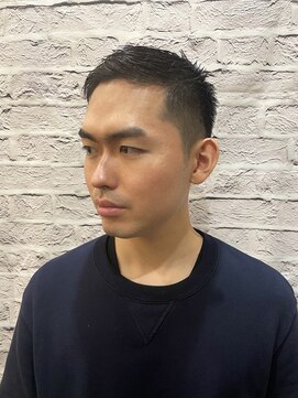グレイスフル バーバープラチナム 六本木店(Graceful Barber platinum) メンズショート/刈り上げ/ベリーショート/アップバング/短髪