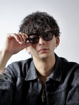 ゴールド 渋谷本店(GOALD) #マッシュウルフ　波巻きスパイラル　渋谷/メンズパーマ