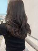 アッシュブラウン×レイヤーカット