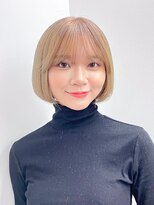 エアー 横浜(AIR)&nbsp;【長谷川】ホワイトベージュボブ