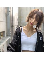 オースティン 調布アミックス(AUSTIN)&nbsp;大人かわいい前髪セシルカットココアブラウンフリンジウェーブ