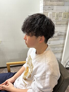 ハルクファースト 札幌(HRK 1st.) ツイストスパイラルパーマ/札幌メンズショート/札幌メンズパーマ