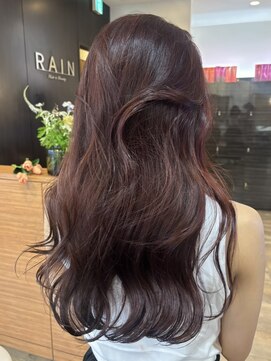 レイン(RAIN) bordeaux × brown