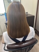 ライフ 住道店(Lyfe)&nbsp;髪質改善酸性ストレート_ベージュロングレイヤーカット_398