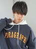 ★メンズ　クオライン縮毛矯正+カット ￥10500