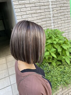 キーロ センター南(kiiro) ボブ×ハイライト