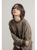 マッシュウルフボブヘア前髪レイヤーボブヘアカラーグレージュ