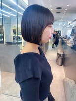 ロンドクロエ 横浜(Lond Chloe)&nbsp;イメチェン外ハネボブ美髪ワイドバング/ショートボブ髪質改善