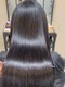 ラフィスヘアー カノン あびこ店(La fith hair kanon)の写真/【あびこ駅徒歩1分】「縮毛矯正+カット+ベースTr¥12000」La fithだからこそ叶う艶のある自然な質感。