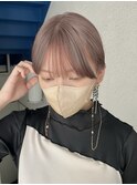 ☆ハイトーンブリーチミルクティーカラーホワイトベージュカラー