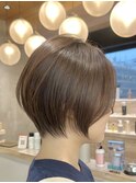 ★後ろの丸みを出す！大人美人ショートボブショートカット！
