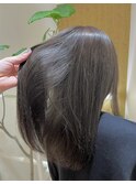 透明感カラー　グレージュカラー/アッシュブラウン