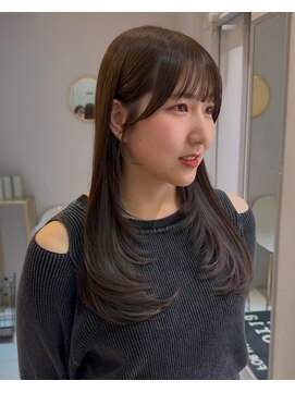 ユーフォリア 銀座(Euphoria) 【kisa指名】トレンドレイヤー/透明感抜群Olive graige