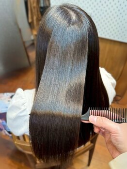 リクリエイション(re:creation)の写真/《つるんとした憧れの髪質へ》厳選した*髪質改善*生トリートメントで広がり、パサつきなどのお悩みも解消♪