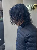 メンズパーマ　ツイスパ　波巻き　グランジパーマ