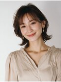 クラゲヘアー/小顔/ココアベージュ/オリーブグレー/水戸米沢